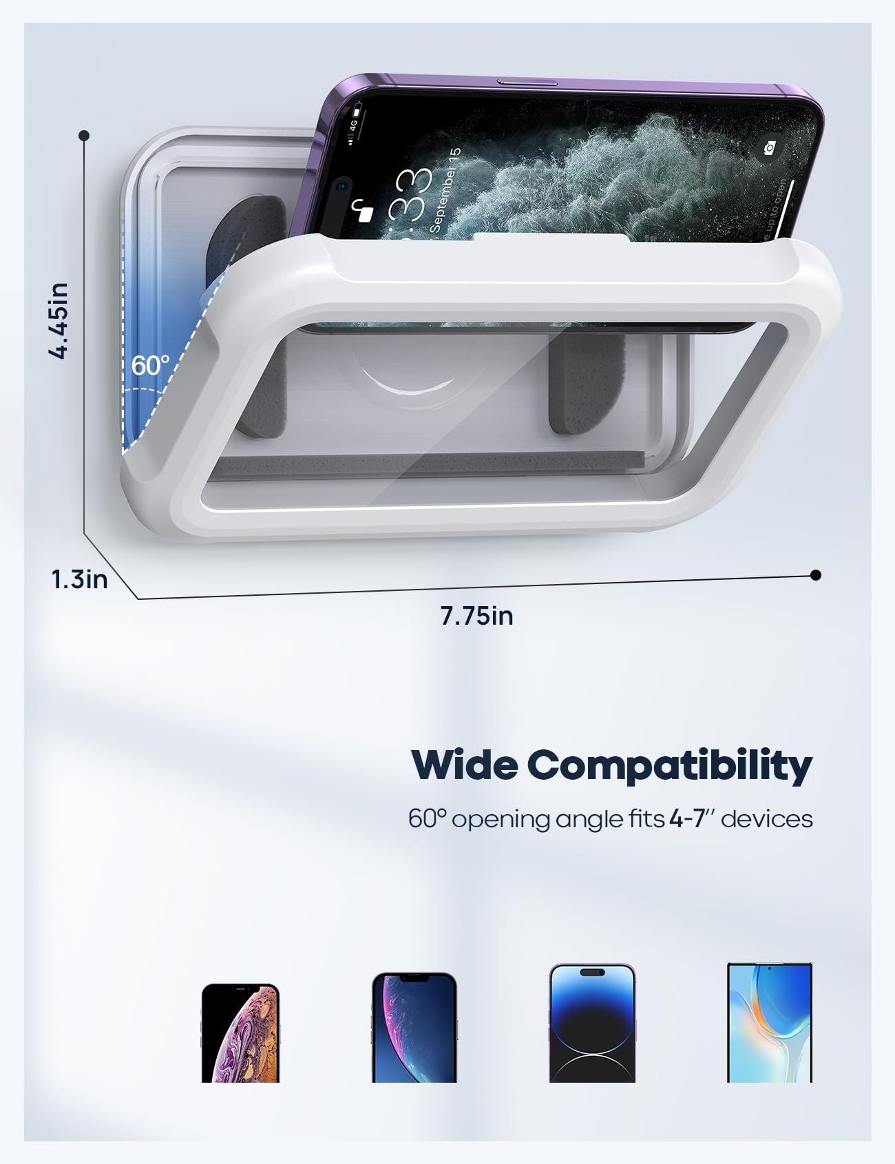 Waterproof Shower Phone Holder 6