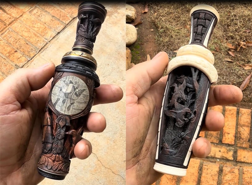 🔥LAST DAY 50% OFF🦆Handmade Hunter’s Legacy Duck Call✨
