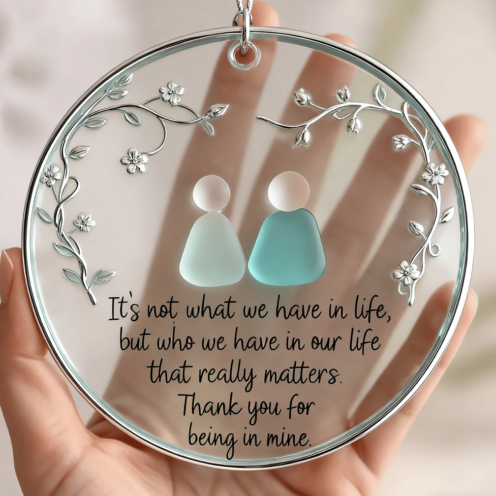 🌊Heart-Shaped Sea Glass Friendship Decor💝✨ Shaped by Nature & Crafted by Hand!