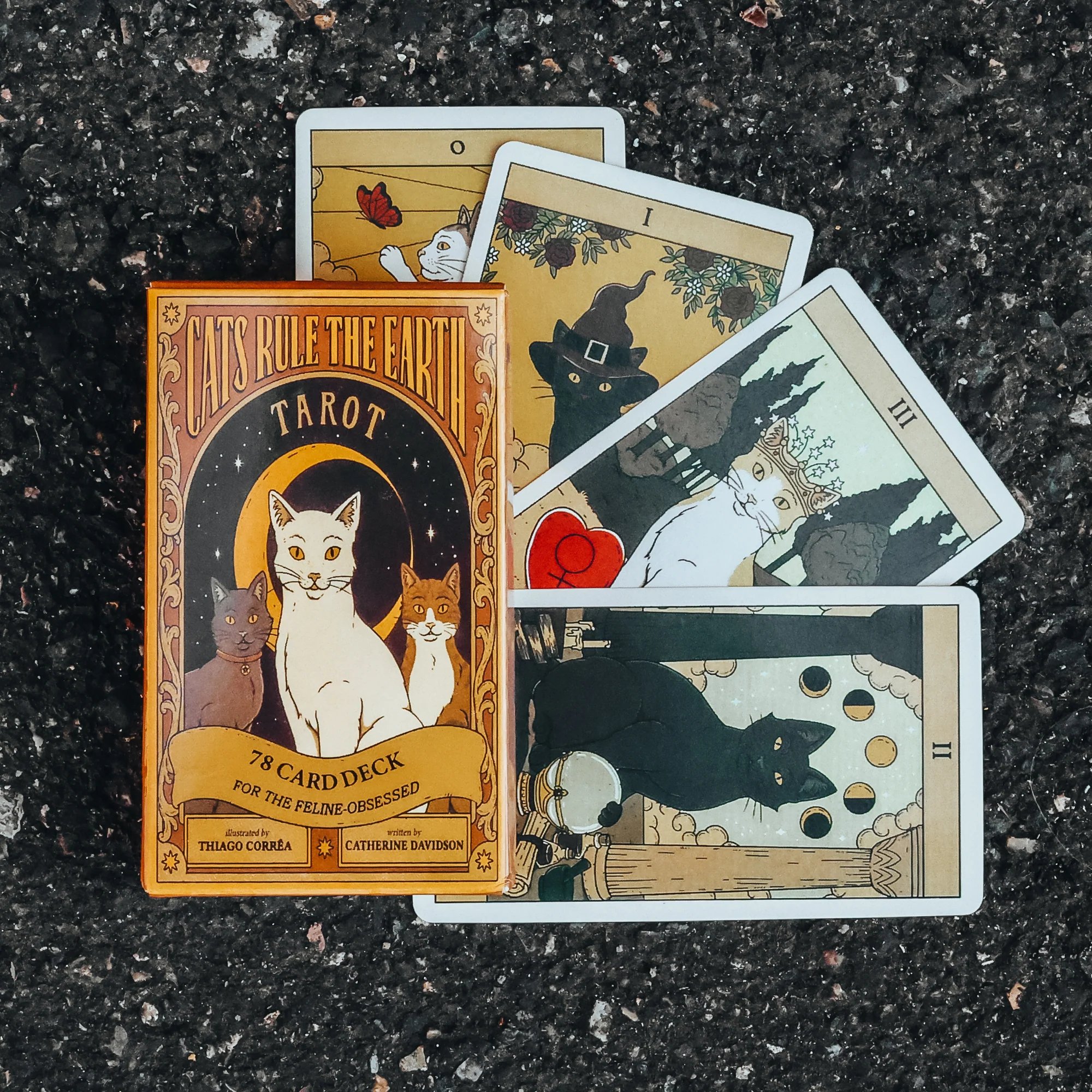 Cats Rule the Earth 78-Card Tarot Deck🐱🧙‍♀️